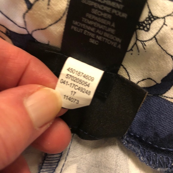 CHICO’S So Slimming Brigitte Floral Print … - Picture 6 of 7